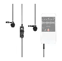 BOYA BY-M1DM Dual Omni Lavalier Microphone (2-Person Kit) – SpotEagle Tech2.webp