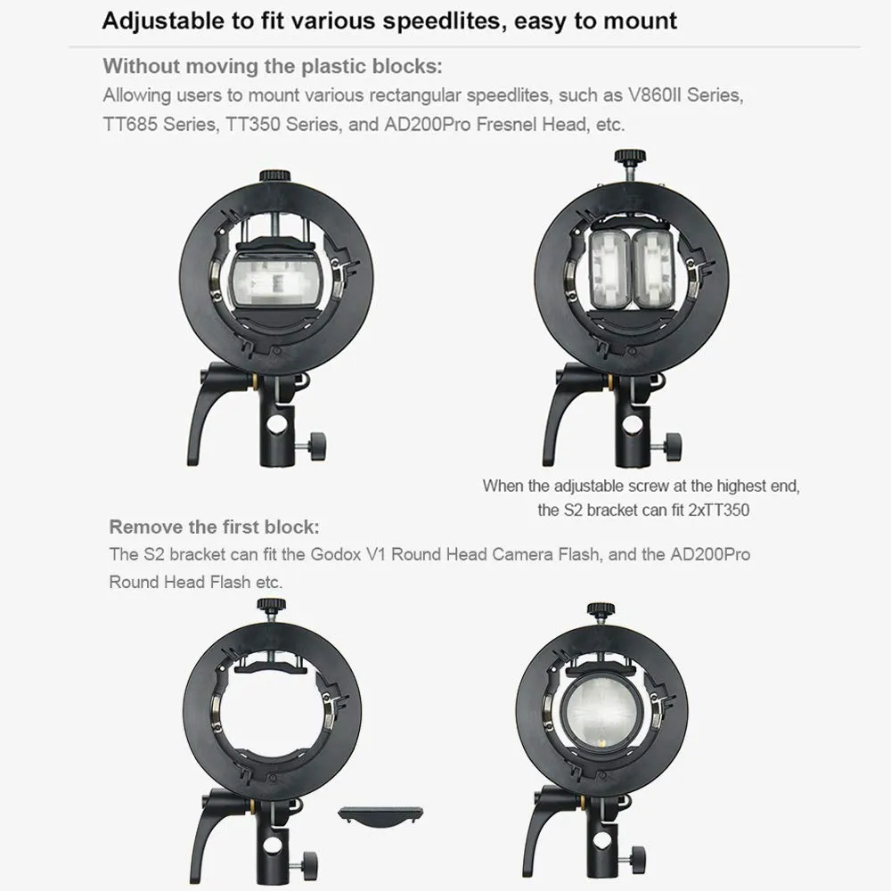 Godox S2 Universal Bracket (Bowens Mount) – SpotEagle Tech2.webp